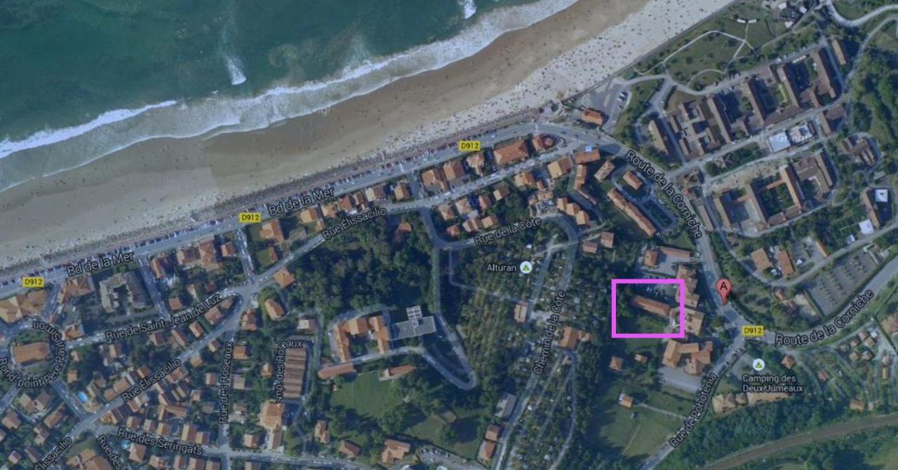 Appartement Lumineux, Avec Balcon, A 200M De La Plage Hendaye Exteriér fotografie